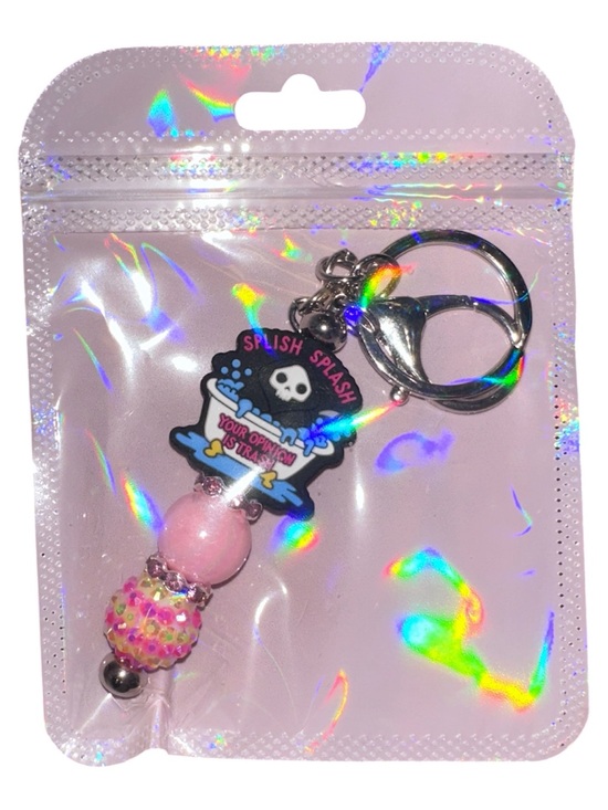 Accessories - Splish Splash Skull Keychain